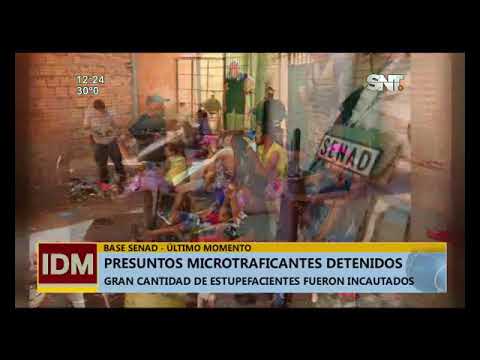 Operativo antidroga en el mercado de Abasto