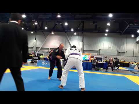 IBJJF Worlds Master 5 Purple Belt Med Heavy semifinal