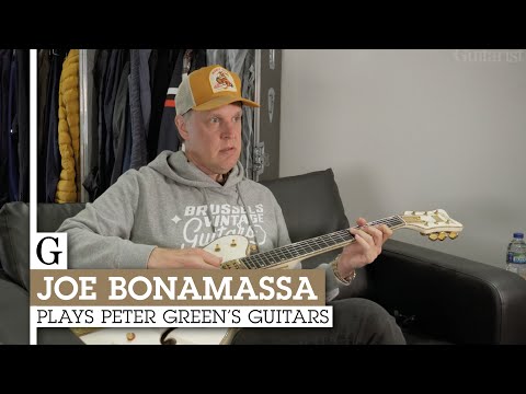 Joe Bonamassa Plays Peter Green's Guitars!