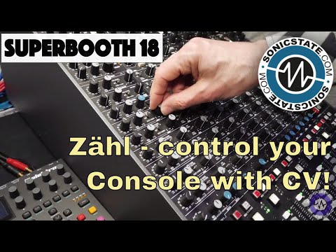 Superbooth 2018: Zähl - What The...? CV on a Studio Console? Cool!