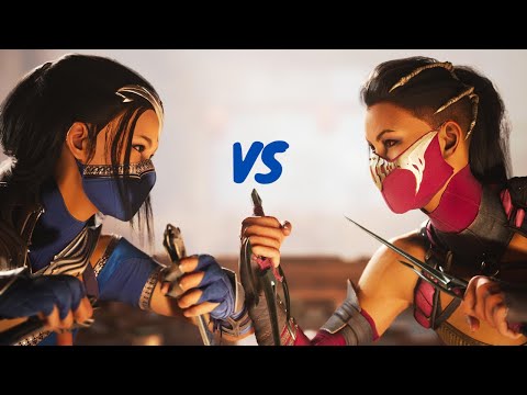 kitana vs Milena (MK1)