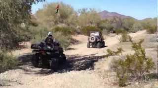 preview picture of video 'Quartzsite, AZ ATV Trip'