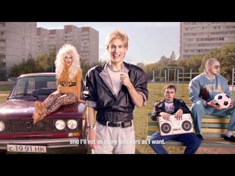 Snickers - 20 years in Russia