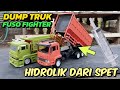 Modifikasi Dump Truk Mainan Pasang Hidrolik Dari Spet Suntikan Truck Dumptruck Trukoleng