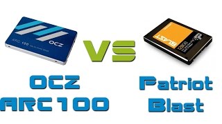SSD OCZ ARC100 и Patriot Blast. Сравнение.