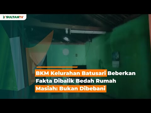 BKM Kelurahan Batusari Beberkan Fakta Dibalik Bedah Rumah Masiah : Bukan Dibebani