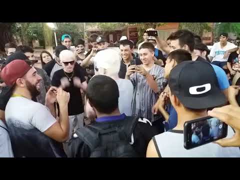 NDERAHARDCORE 2da. EDICION - BATALLA DE EXHIBICIÓN - TRIPLE R vs PROFETA ( FREESTYLE RAP PARAGUAY)