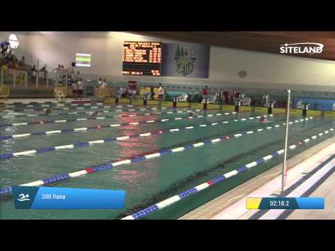 Serie 4 dei 200 Rana  Assoluti Femmine Master - Campionati Regionali Master 2015 VENETO e FRIULI VG