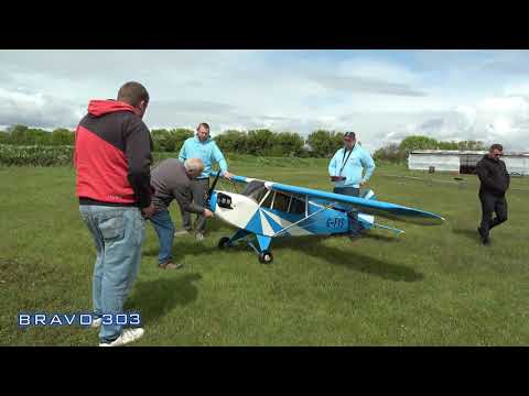 Bill Hempel 50% Big RC Plane Clipped Wing Cub