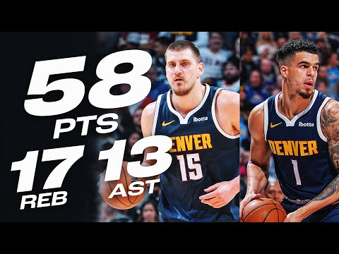 Nikola Jokic & MPJ Combine for 58-PTS vs Magic | February 6, 2025