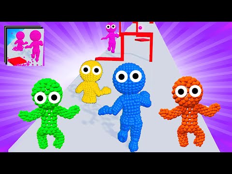 SANDMAN RUN 🔴🏃🔵 Games Mobile All Levels iOS,Android Walkthrough New Gameplay Update Level 1-4 FGHT