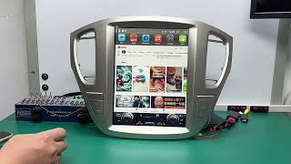 Belsee Tesla Style Android Head Unit CarPlay Radio Stereo Upgrade Fit 2001-2007 Toyota Highlander