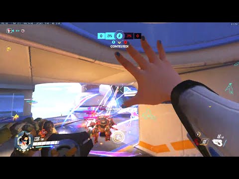 Kabaji Top 500 Tracer God - 17 killstreak! [ Overwatch Season 30 ]