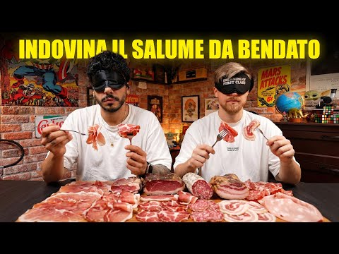 RIESCI AD INDOVINARE TUTTI I SALUMI ESISTENTI DA BENDATO? - NON CI CREDO DADDA HA LA SUA RIVINCITA!