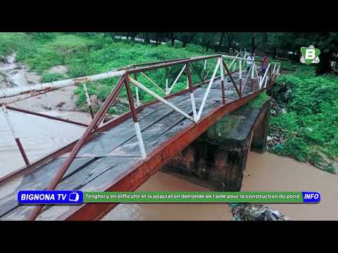 Bignona/Tenghory :La souffrance des populations,ils demandent de l'aide pour la construction du pond