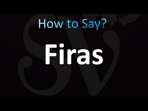 How to Pronounce Firas (CORRECTLY!)