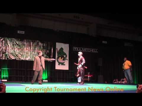 Leo Valdivia vs Hamed Firouzi Men's Semi Final Fighting Overall Grand Championship at Gator Nationals 2012