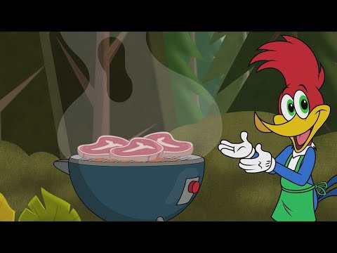 Woody tiene un asado 🥩 | El Pájaro Loco | Dibujos Animados en Español