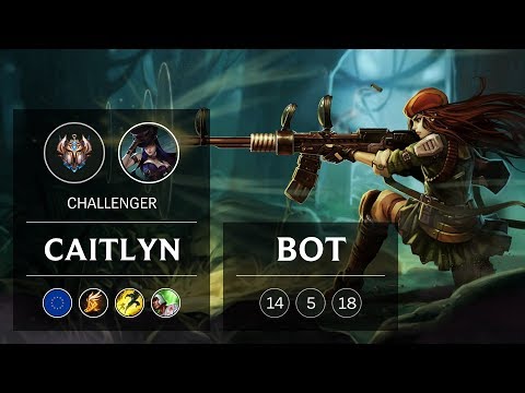 Caitlyn ADC vs Tristana - EUW Challenger Patch 9.1
