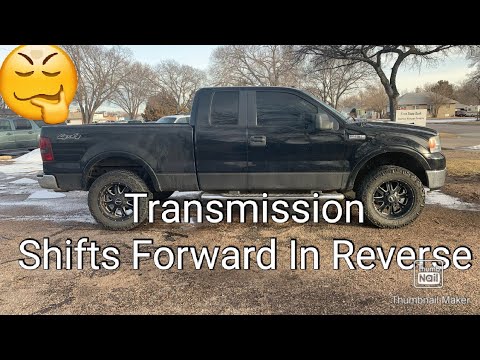 Transmission shifts forward while in reverse