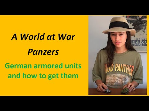 A World at War German armor (corrected version)