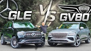 벤츠는 로고만 보고 사는 차? GLE VS GV80 아빠들은 어떤 차를 선택하는 게 좋을까요? 유튜브 썸네일
