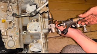 Car repairs 5: How to replace a fuel injector on 2014-2021 Chevy Silverado 4.3 V6