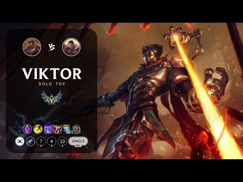 Viktor Top vs Jayce - KR Challenger Patch 13.16