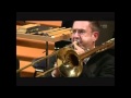 Ian Bousfied plays trombone solo Autumn Leaves with Lewington Yamaha Brass 1987