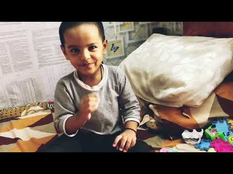 happy play at home baby insiya | eating icecream |