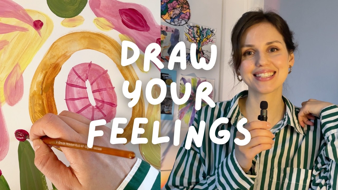 How to Paint Your Feelings (A Simple Therapeutic Art Practice)