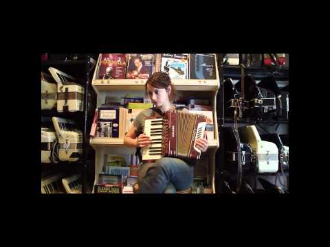 756 - Dark Red Hohner Student III MM 24 $395