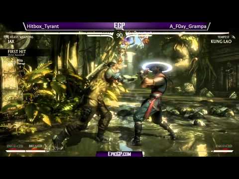 Hitbox Tyrant (Jax) vs AF0xyGrampa (Kung Lao)