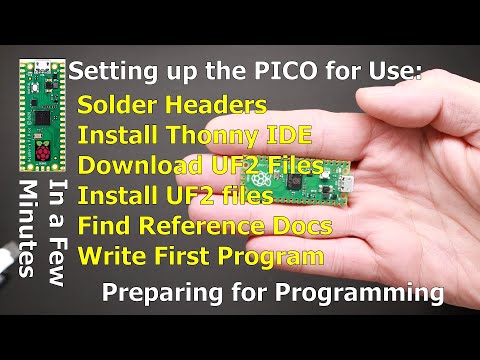 Raspberry Pi PICO Setup and Preparation for Programming