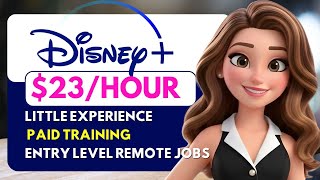 Disney Hiring Remote! Little Experience Entry Level Remote Work From Home Jobs 2026