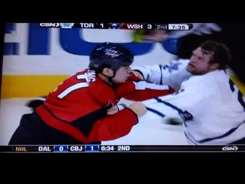 Colton Orr Vs D.J. King  (12/06/10)