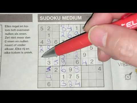 Today triple the work! (#472) Medium Sudoku puzzle. 03-11-2020 part 2 of 3