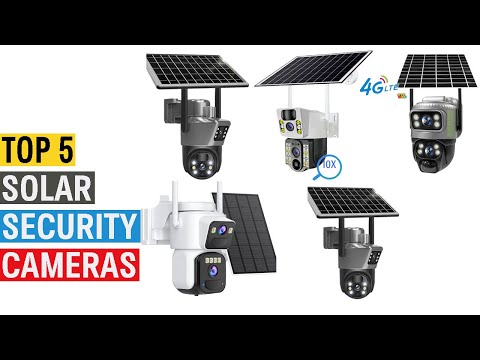 Best Solar Security Cameras 2025 🔋 | Dual Lens 8MP 4K WiFi & 4G Outdoor Smart CCTV Review