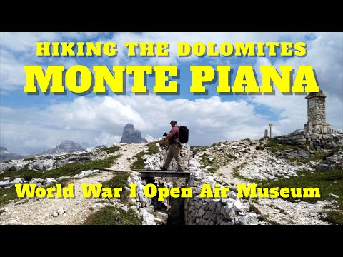 Monte Piana - World War I Open Air Museum - Dolomites Italy