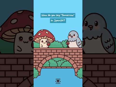 Trying To Learn Spanish 🐦 Mushie & Birdie | Animation Meme | Original Audio: @Asieselfrances