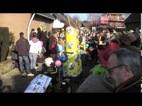 Kinderkarnevalszug in Born am 13.02.2015