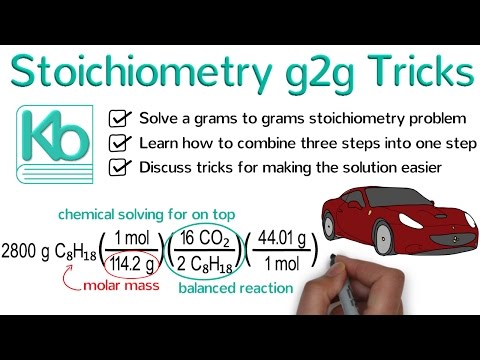 Stoichiometry Tricks