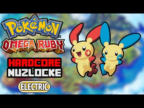Pokemon Omega Ruby Hardcore Nuzlocke - ELECTRIC Only (NO Items, NO Overleveling)