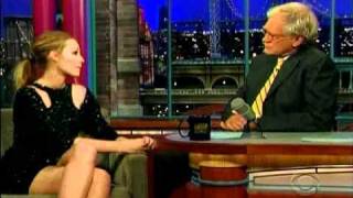 Blake Lively The Late Show 10-01-10 