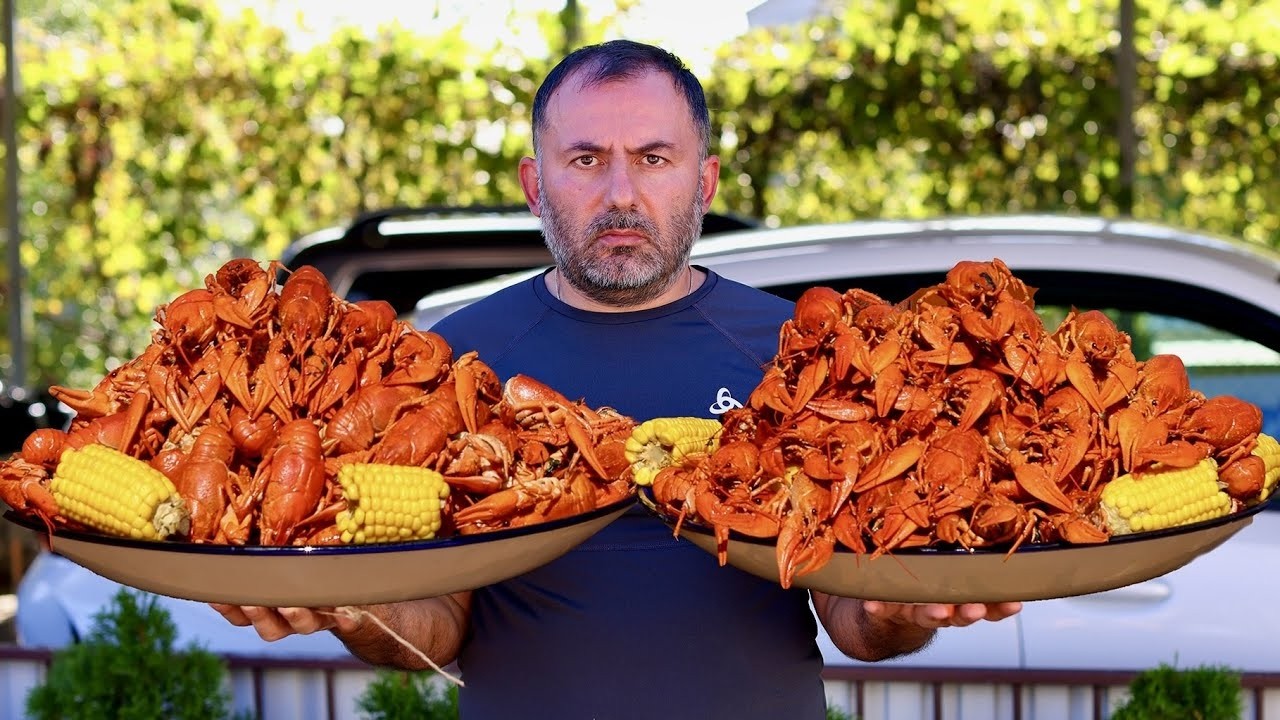🔴 LIVE: Outdoor Boiled Crayfish Recipe