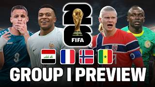 2026 World Cup Group I PREVIEW & PREDICTIONS
