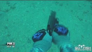Florida man makes underwater Glock to hunt lionfish