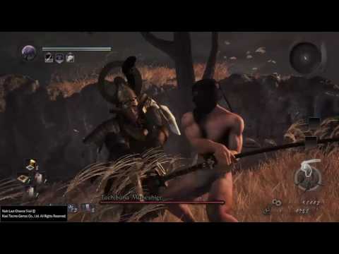 Nioh - 1-Hit Kill Tachibana w/ Bare Hands