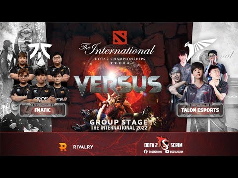 Fnatic vs Talon Esports - The International 2022: Group Stage - Game Highlights - BO2