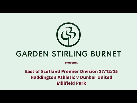 Haddington Athletic v Dunbar United - 27 12 2025